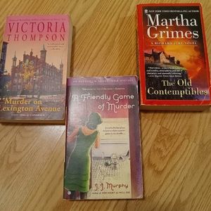 A Bundle of 3 mystery novels